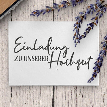 Hochzeitsstempel