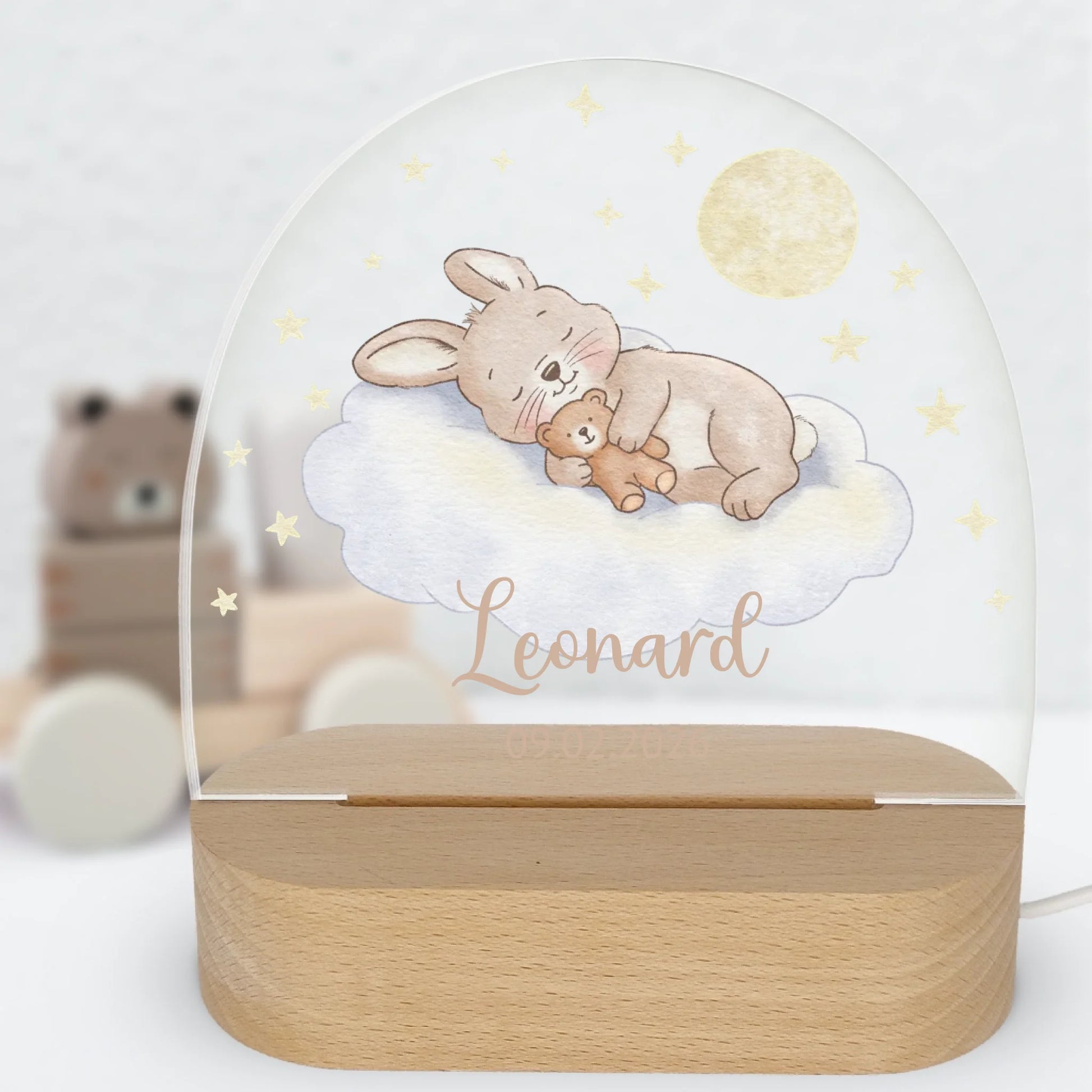 Nachtlicht-aus-Hintergrund