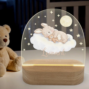 Nachtlicht-an-Hintergrund