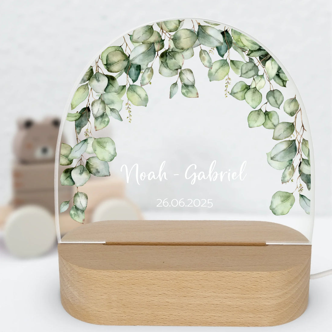 Nachtlicht-an-Hintergrund