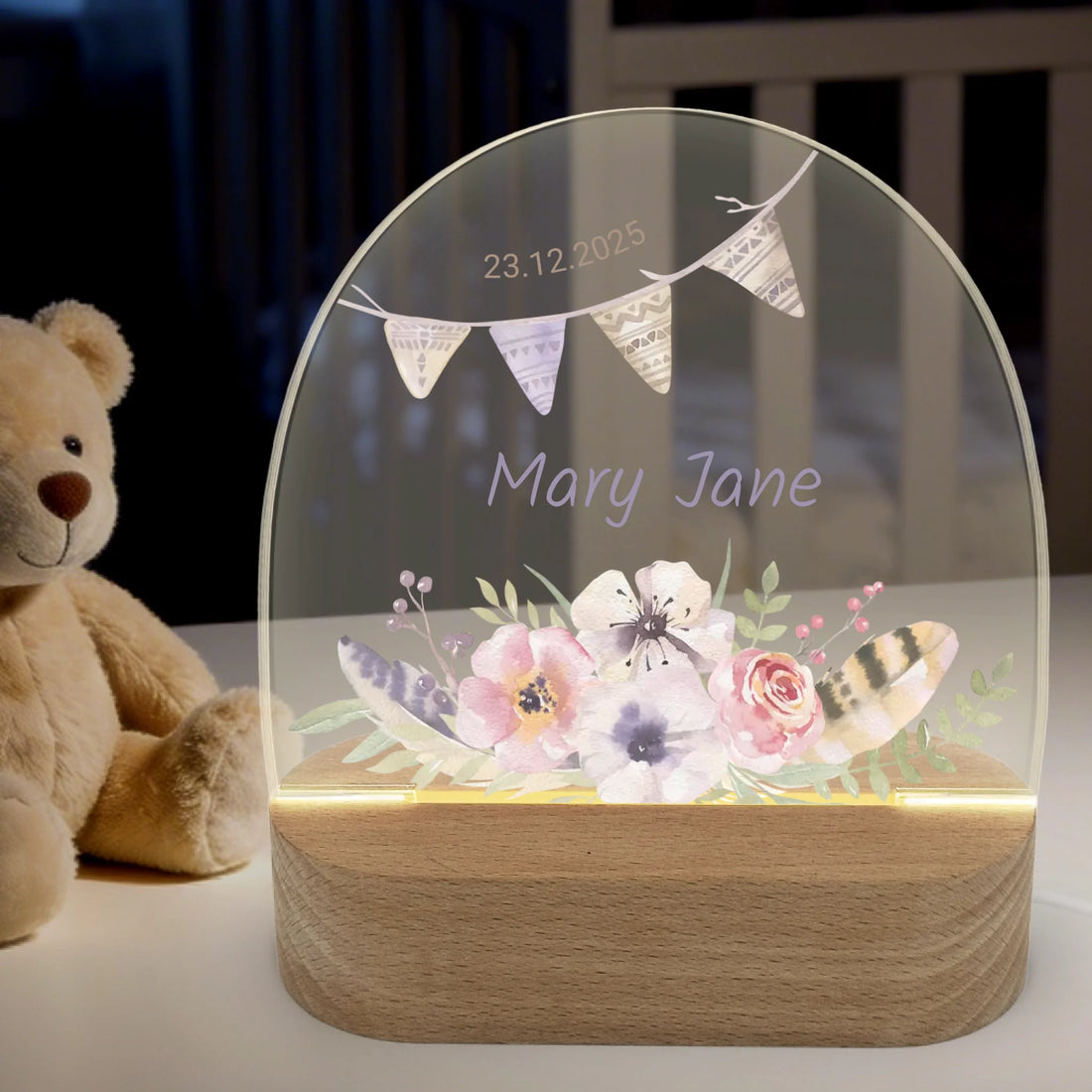 Nachtlicht-aus-Hintergrund