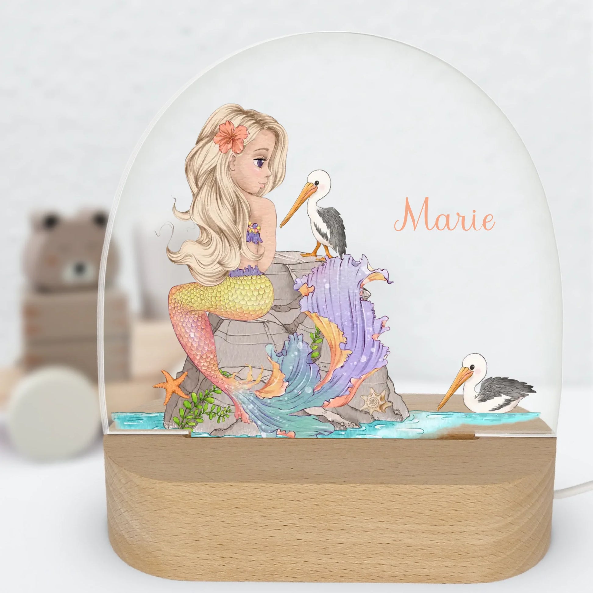 Nachtlicht-aus-Hintergrund