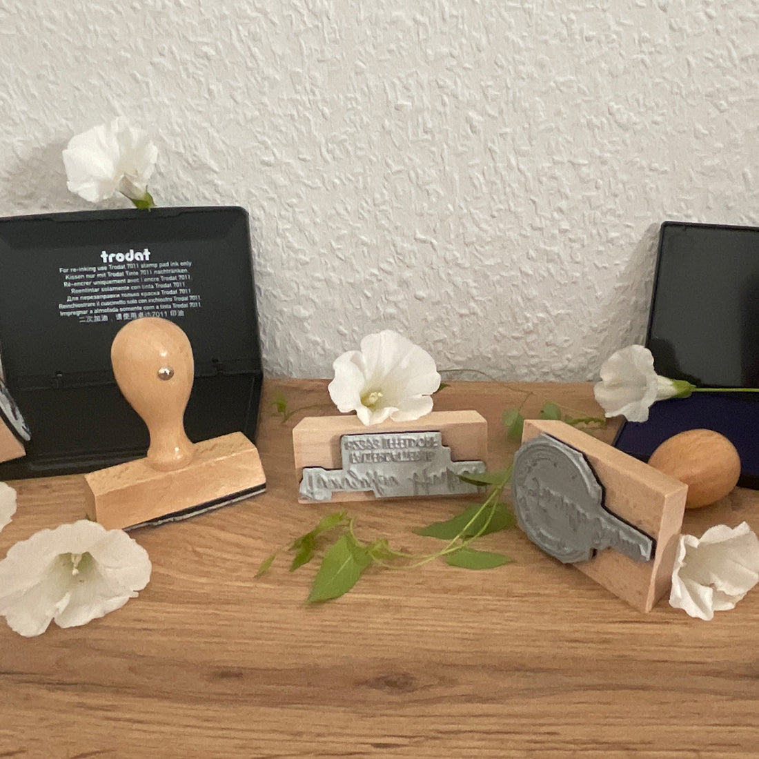 Textstempel - EINLADUNG - Holzstempel - HES-002